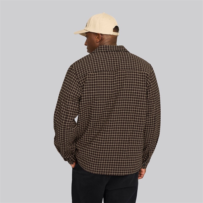 Resteröds Mens Hugh Overshirt Brown - Image 2