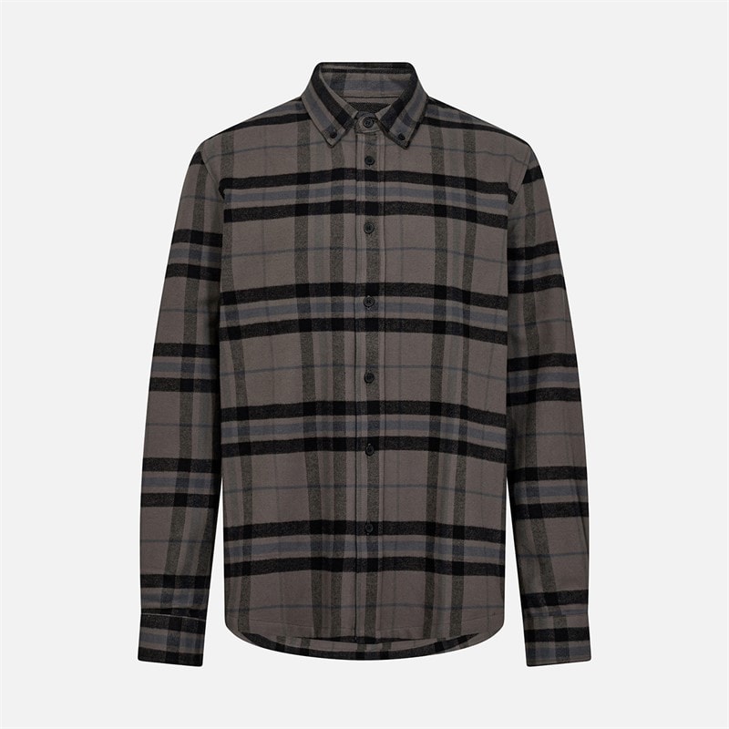 Resteröds Mens Woody Shirt Grey