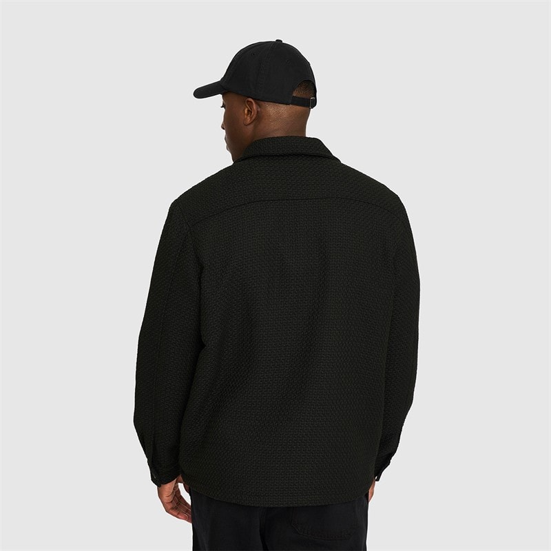 Resteröds Mens Leo Overshirt Black - Image 2