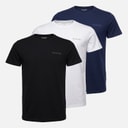 Resteröds Mens Three Pack T-Shirts Multicolour