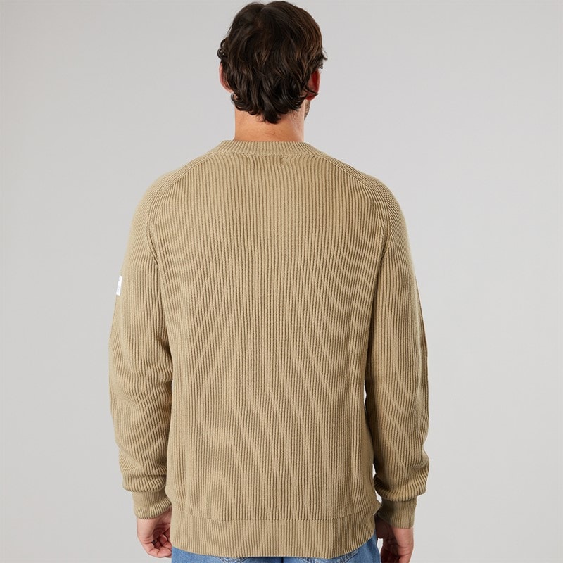 Resteröds Mens Knitted Pullover Sand - Image 2