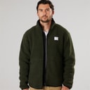 Resteröds Mens Fleece Jacket Green