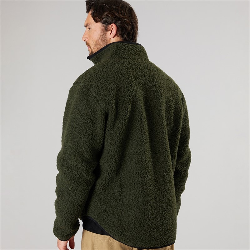 Resteröds Mens Fleece Jacket Green - Image 2