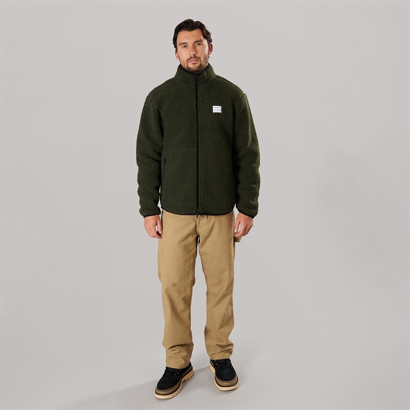 Resteröds Mens Fleece Jacket Green - Image 4