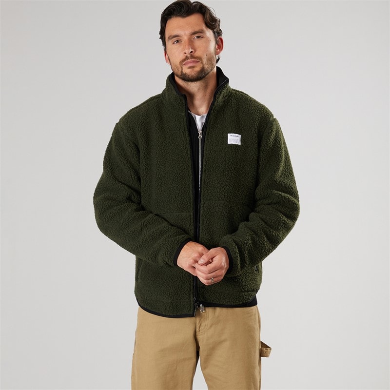 Resteröds Mens Fleece Jacket Green - Image 5