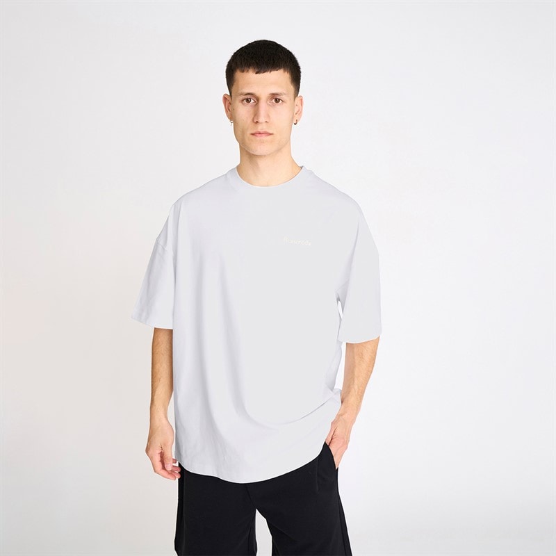 Resteröds Mens Tas Print T-Shirt White - Image 2