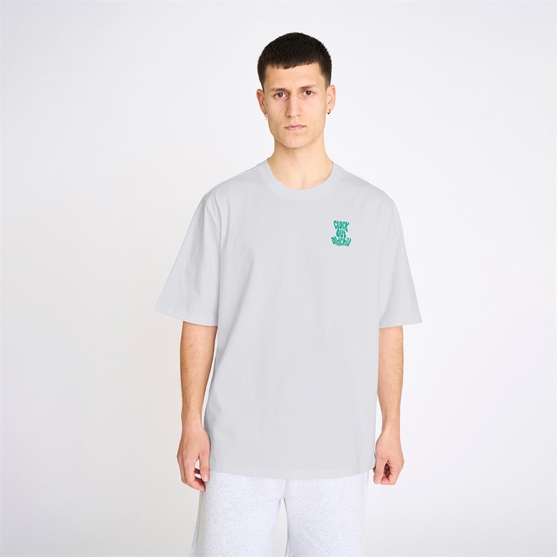 Resteröds Mens Tas Print T-Shirt White - Image 2