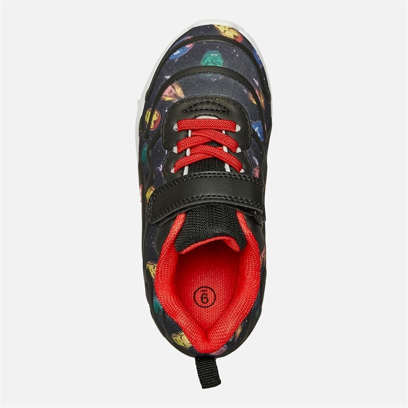 Marvel Boys Assane Emboss Trainers Multi - Image 4