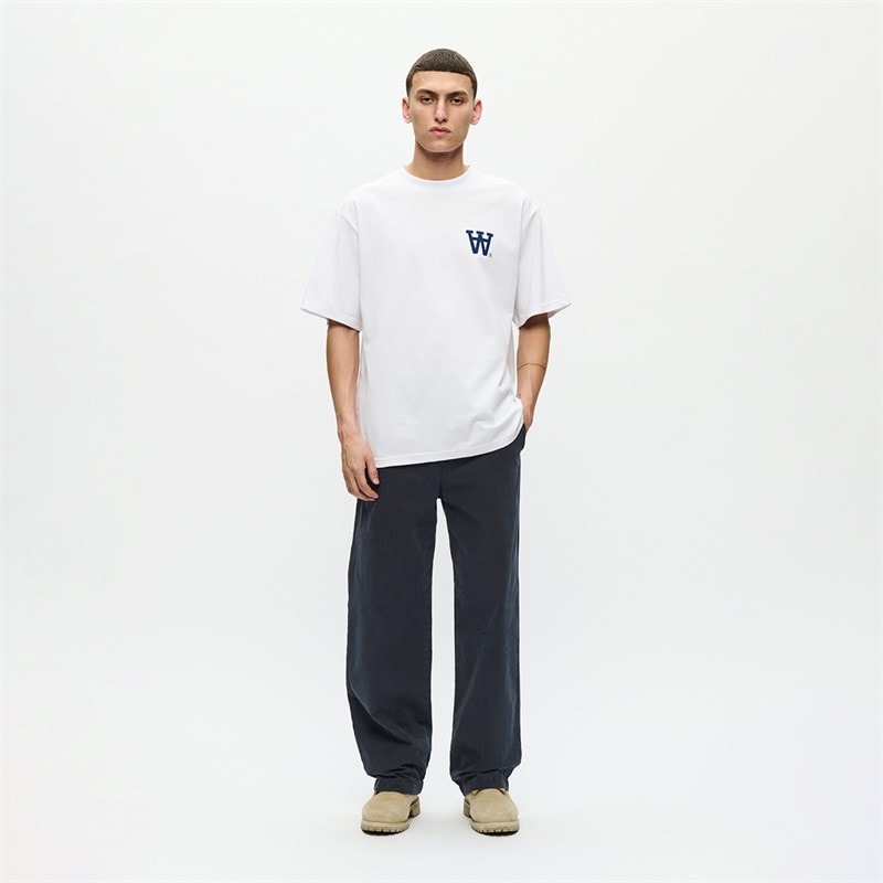 Wood Wood Mens Liam T-Shirt Bright White Np - Image 2