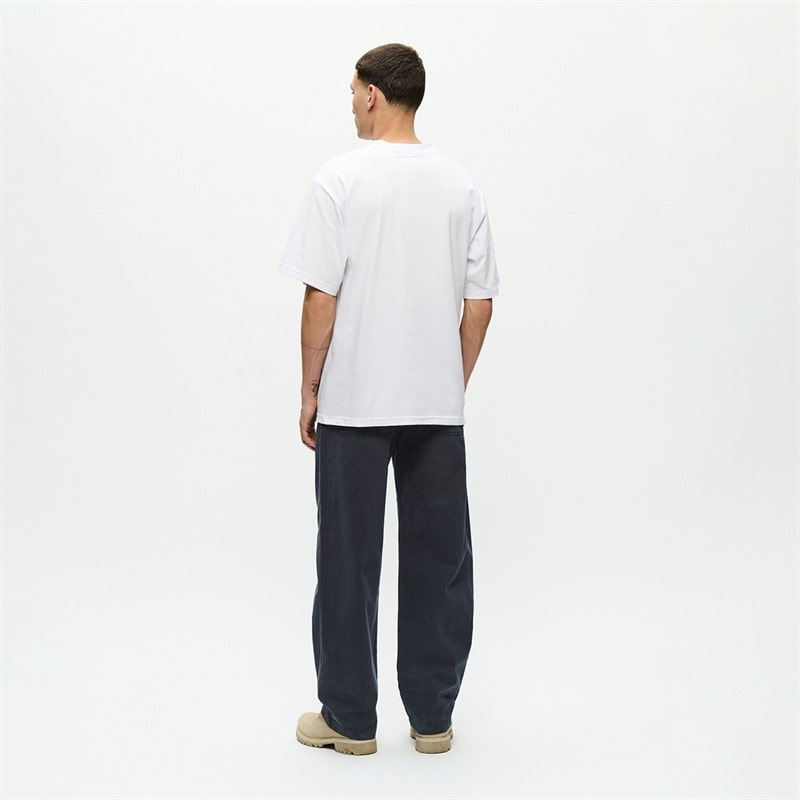 Wood Wood Mens Liam T-Shirt Bright White Np - Image 3