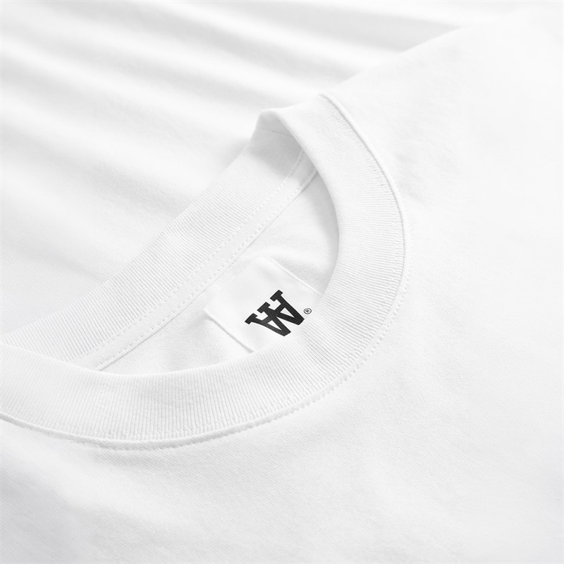 Wood Wood Mens Liam T-Shirt Bright White Np - Image 5