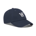 Wood Wood Mens Eli Embroidered Cap Navy