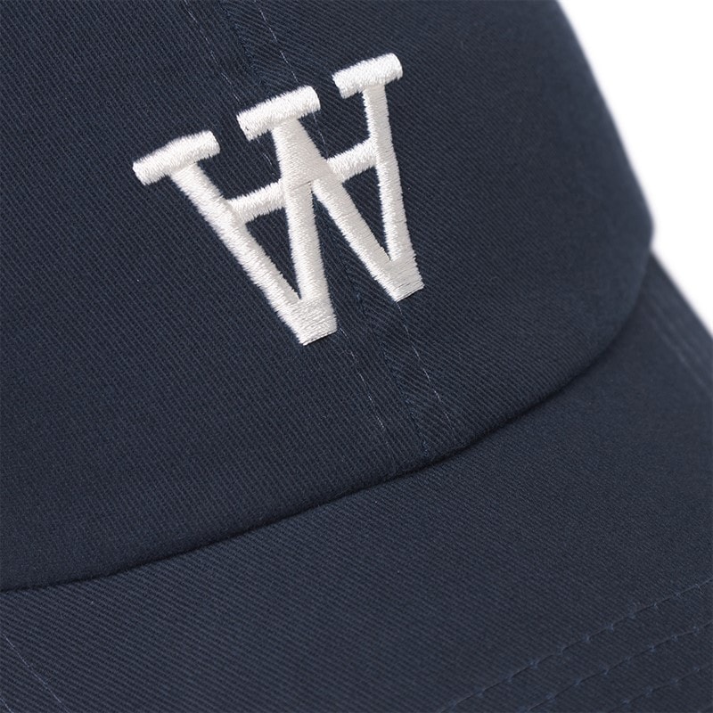 Wood Wood Mens Eli Embroidered Cap Navy - Image 2