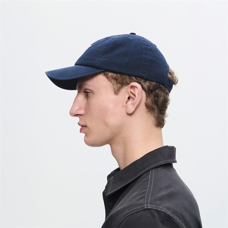Wood Wood Mens Eli Embroidered Cap Navy - Image 4