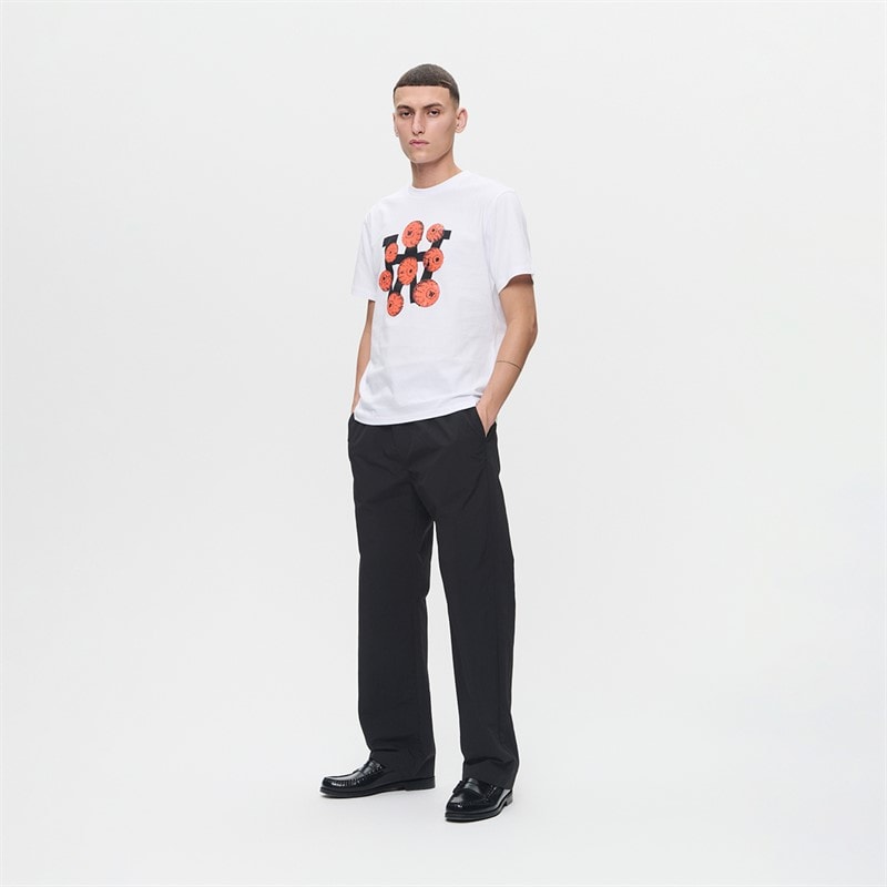 Wood Wood Mens Ace Eyes T-Shirt White - Image 2