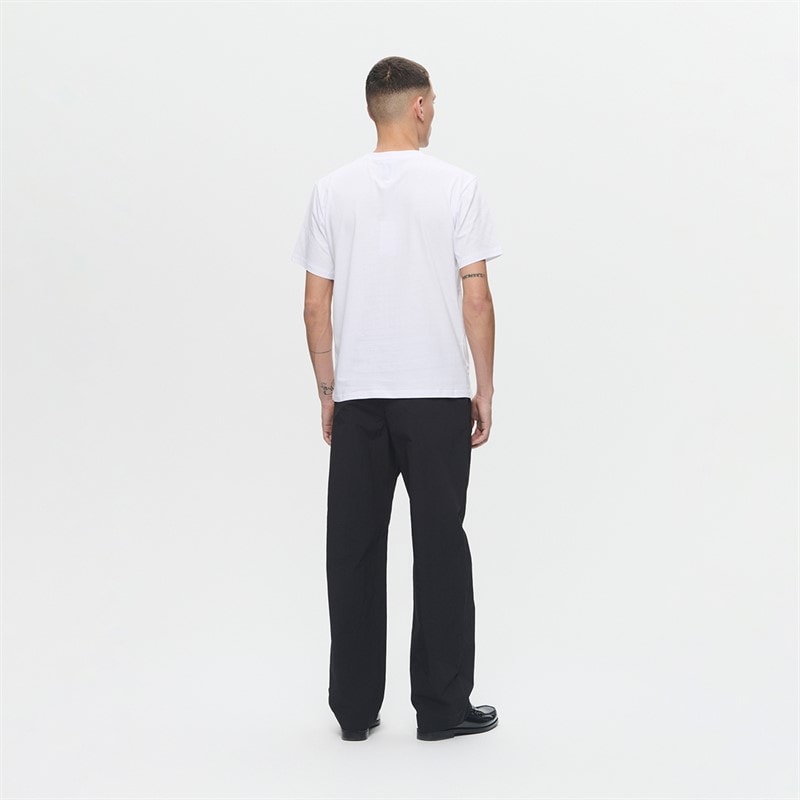 Wood Wood Mens Ace Eyes T-Shirt White - Image 3