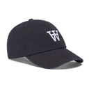 Wood Wood Mens Eli Embroidered Cap Black