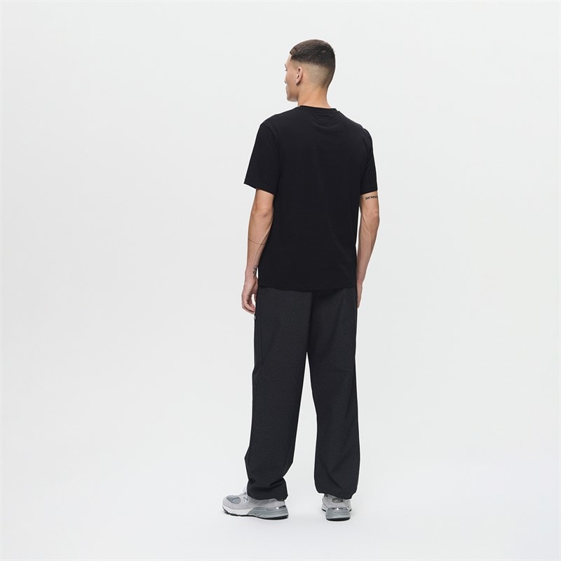 Wood Wood Mens Ace Eyes T-Shirt Black - Image 3