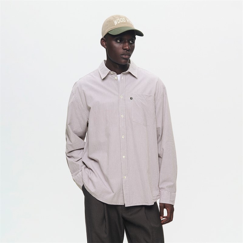 Wood Wood Mens Day Gingham Shirt Ephemera