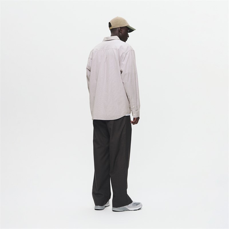Wood Wood Mens Day Gingham Shirt Ephemera - Image 3