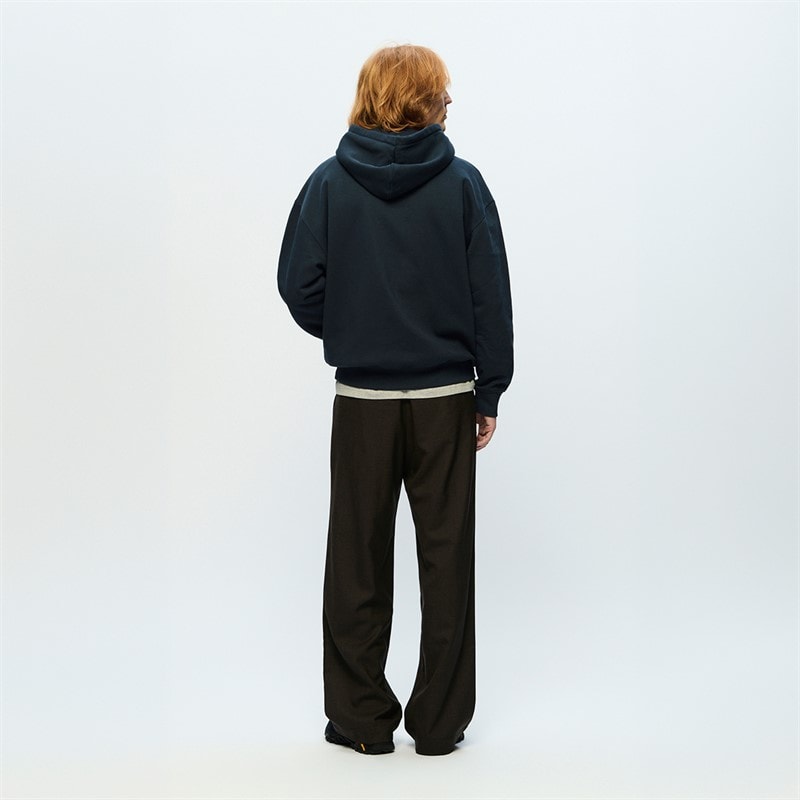 Wood Wood Mens Cass Hoodie Outer Space - Image 2
