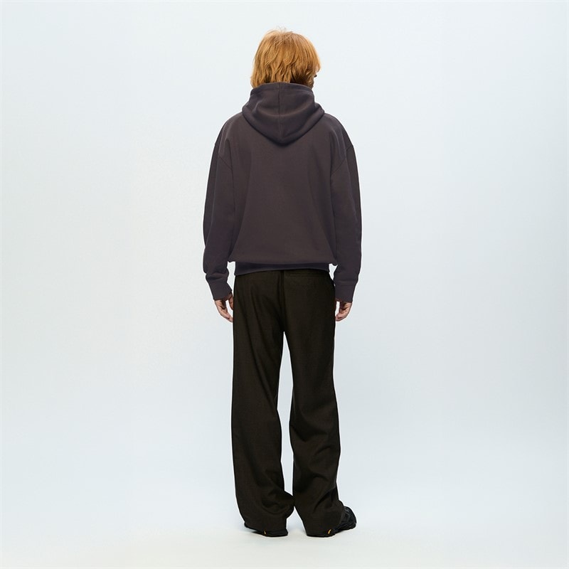 Wood Wood Mens Cass Hoodie Licorice - Image 2