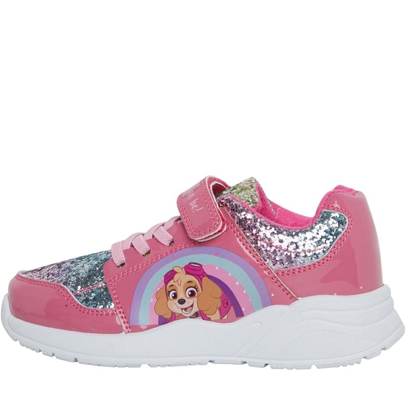 PAW Patrol Girls Jura Trainers Pink - Image 1