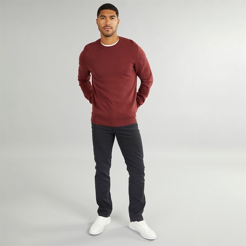 Wrangler Mens Greensboro Chinos Caviar - Image 4