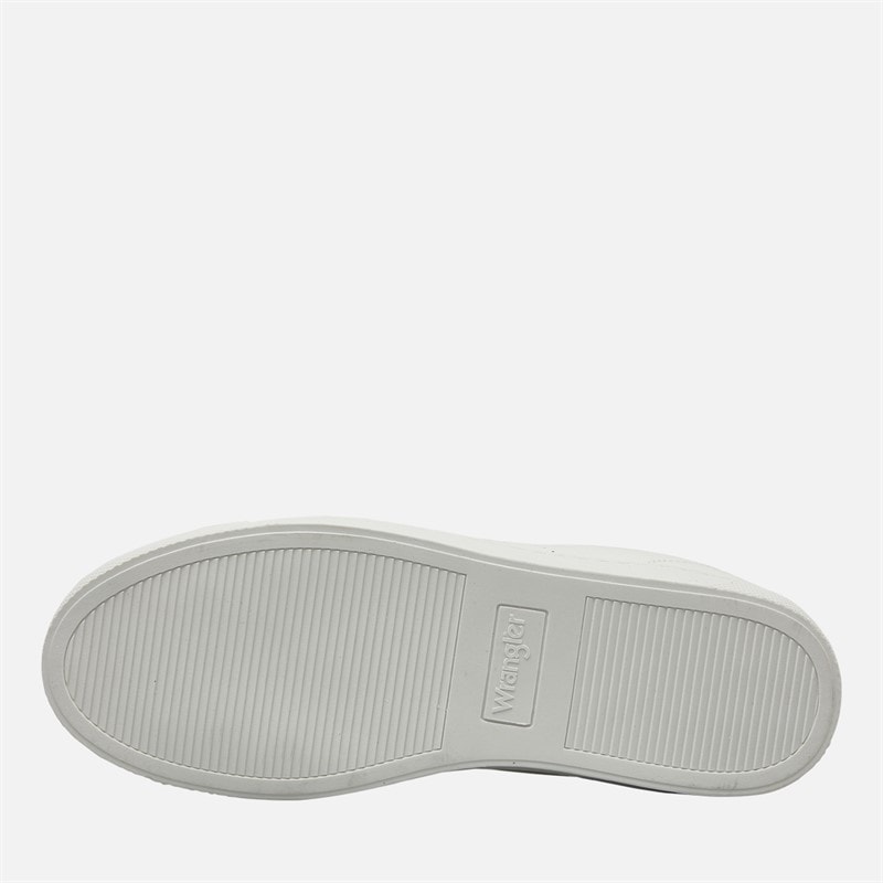 Wrangler Mens Bennet Trainers Bright White - Image 2