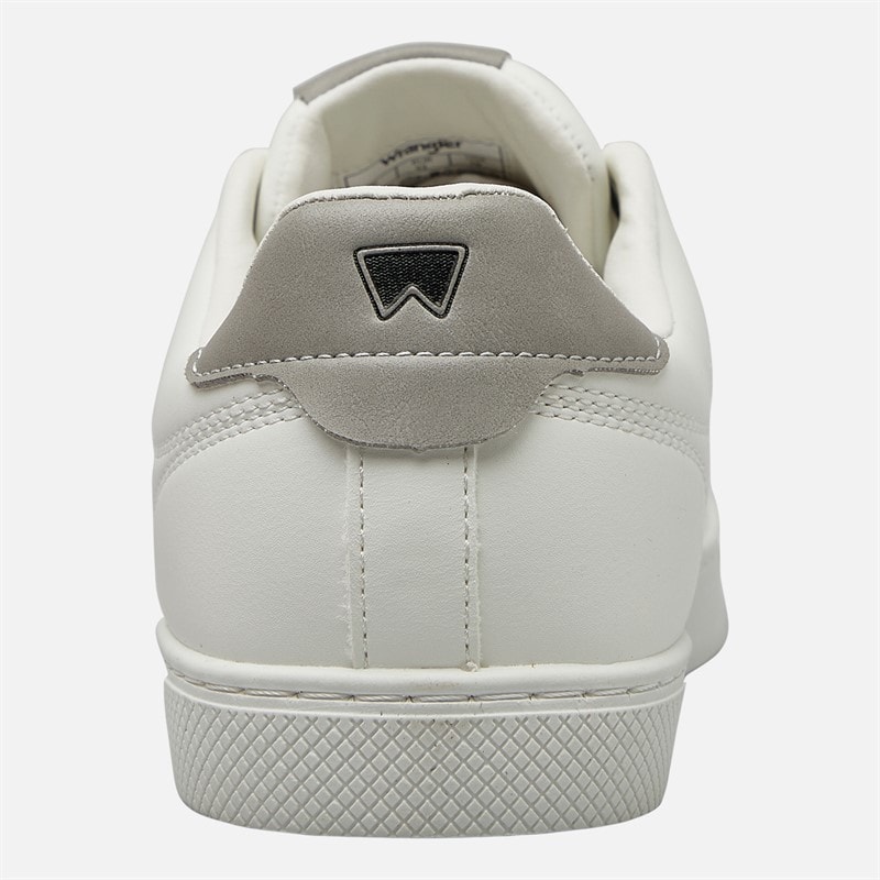 Wrangler Mens Bennet Trainers Bright White - Image 3