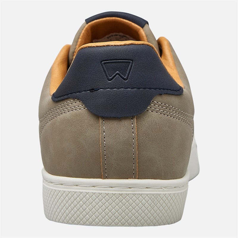 Wrangler Mens Bennet Trainers Simply Taupe - Image 3