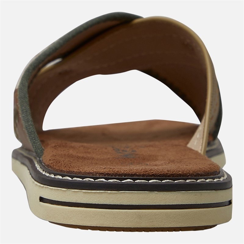 Wrangler Mens Calvin Sliders Warm Sand - Image 4