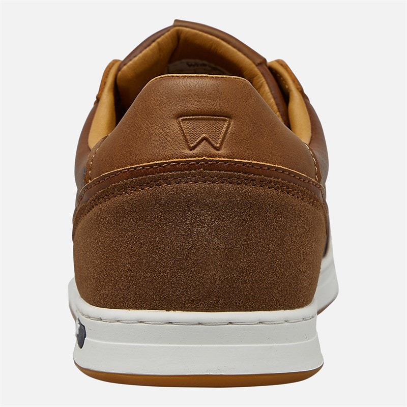 Wrangler Mens Butch Trainers Tortoise Shell - Image 3