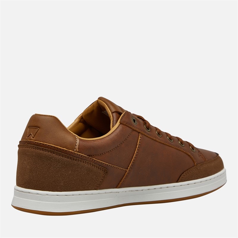 Wrangler Mens Butch Trainers Tortoise Shell - Image 5