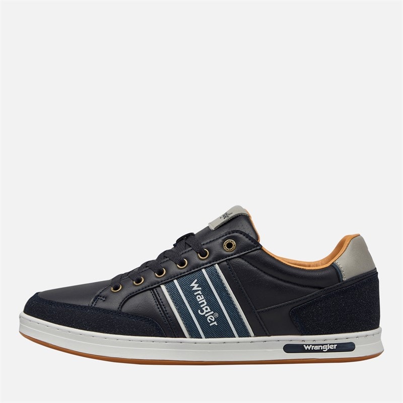 Wrangler Mens Butch Trainers Dress Blues - Image 1