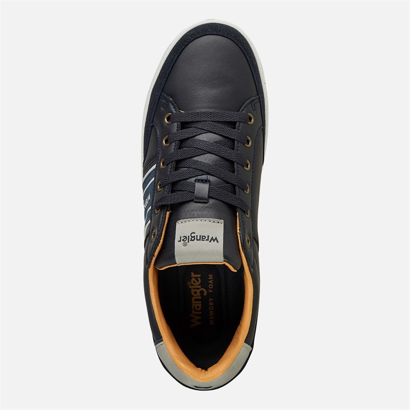 Wrangler Mens Butch Trainers Dress Blues - Image 4