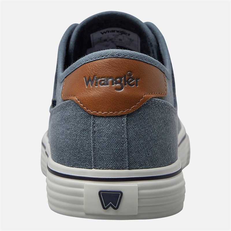 Wrangler Mens Calypso Trainers Dark Denim - Image 3