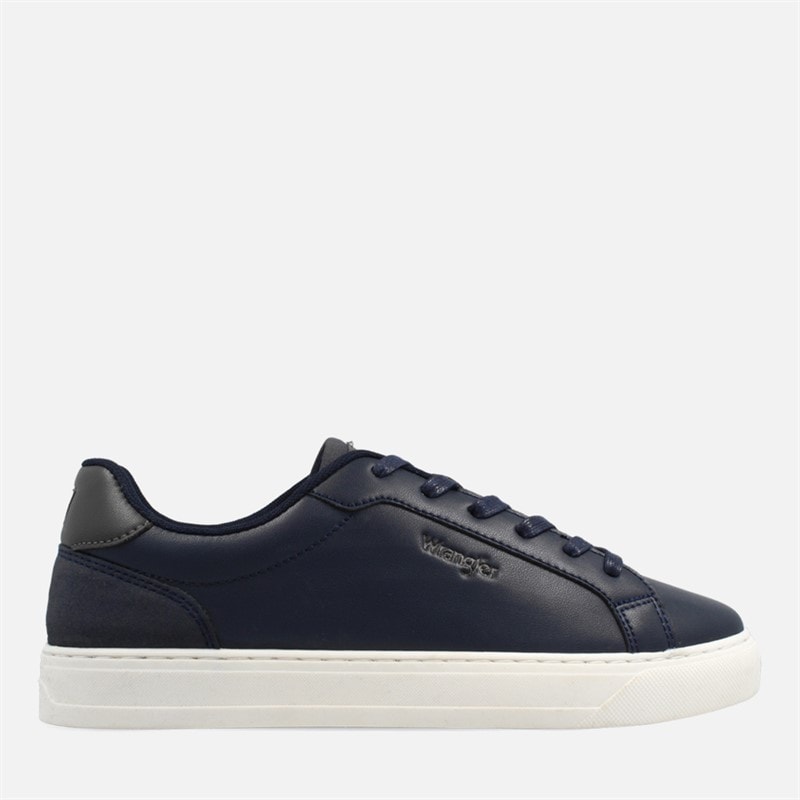Wrangler Mens Dusteen Trainers Dress Blues - Image 1