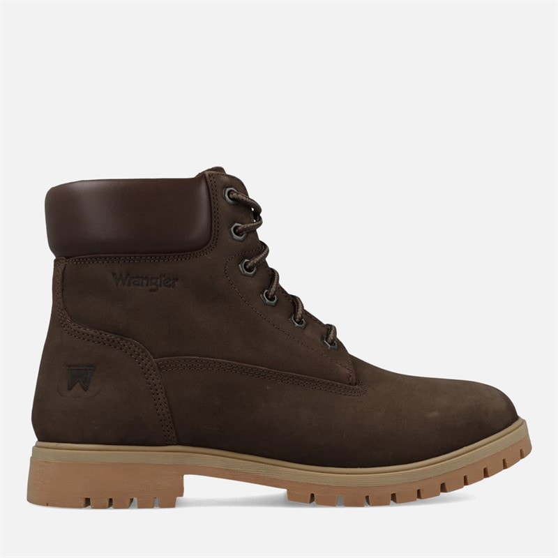 Wrangler Mens Faron Boots Coffee Bean - Image 1