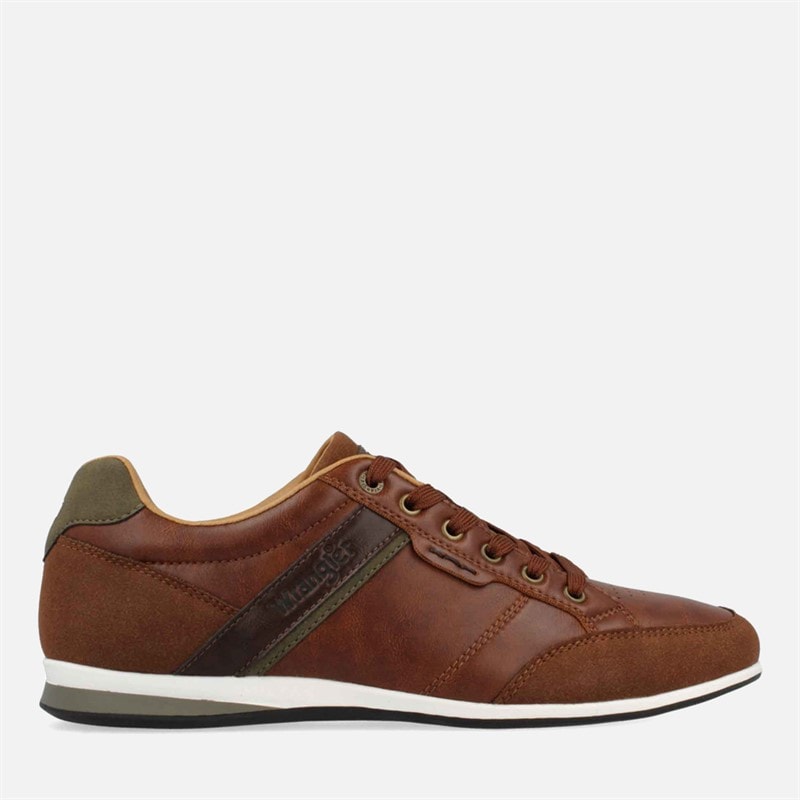 Wrangler Mens Rhys Trainers Tortoise Shell - Image 1