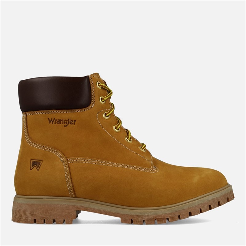 Wrangler Mens Faron Boots Chipmunk - Image 1