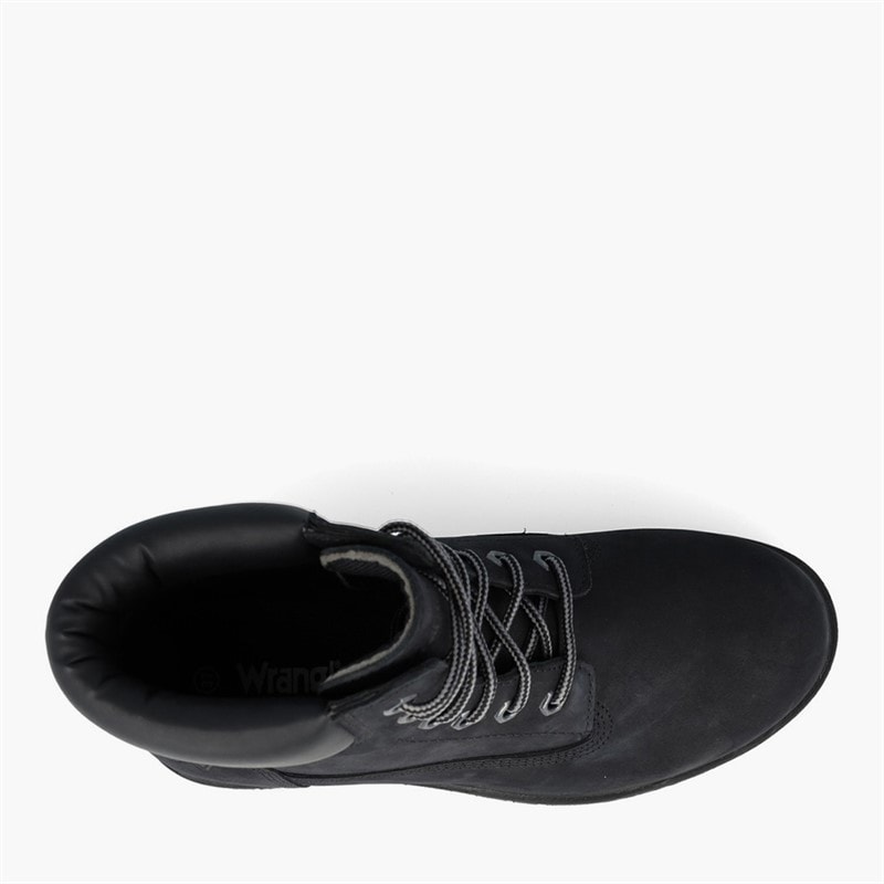 Wrangler Womens Faron Boots Triple Black - Image 4