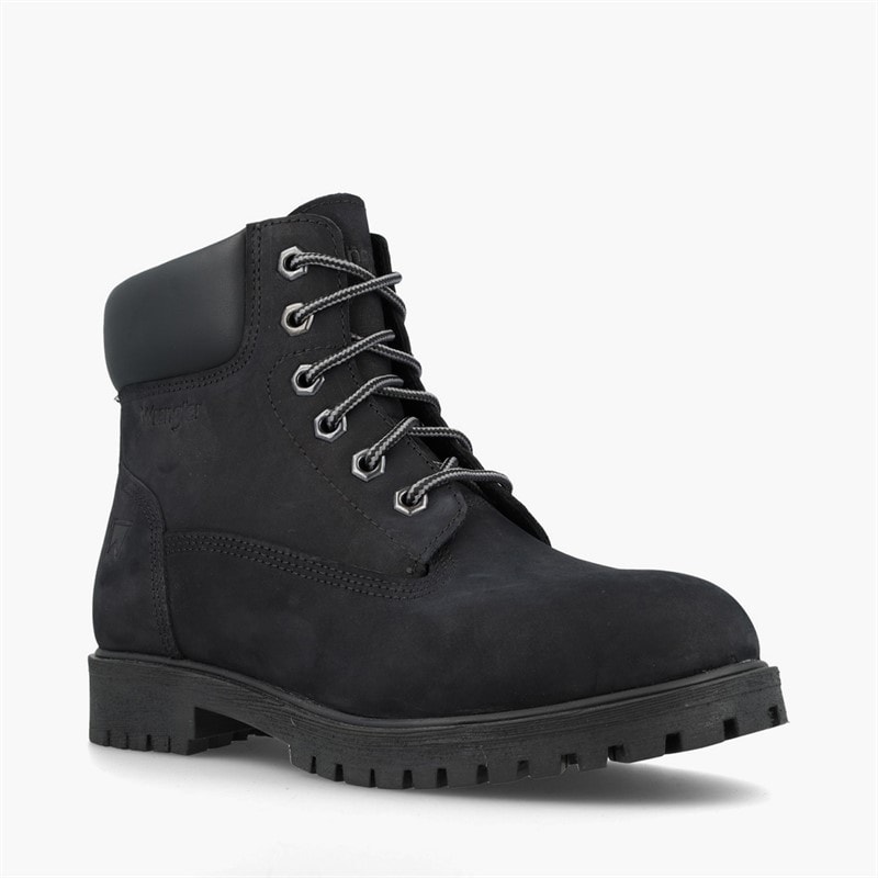 Wrangler Womens Faron Boots Triple Black - Image 5