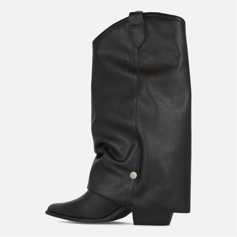 Wrangler Womens Talia Tall Boots Black - Image 3