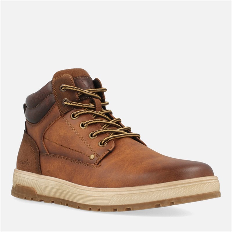 Wrangler Mens Amos Boots Tortoise Shell - Image 2