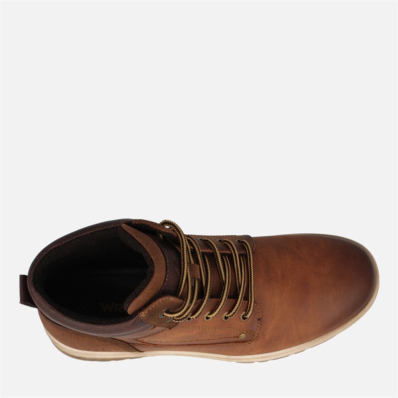 Wrangler Mens Amos Boots Tortoise Shell - Image 3