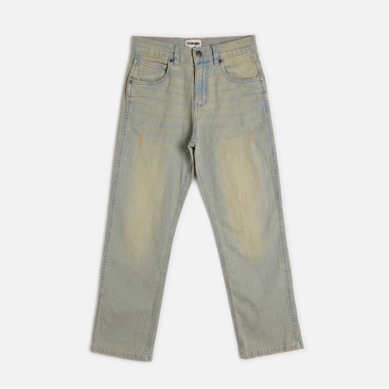 Wrangler Boys Greensboro Straight Fit Jeans Trail Wash - Image 1