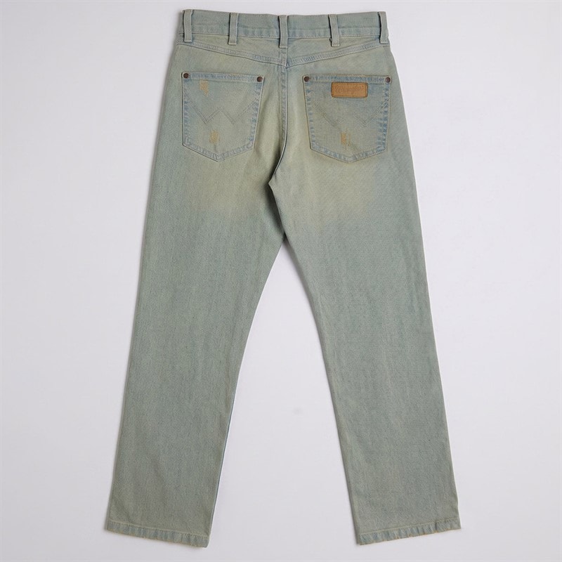 Wrangler Boys Greensboro Straight Fit Jeans Trail Wash - Image 2