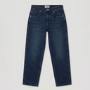 Wrangler Boys Frontier Relaxed Fit Jeans Blue Black