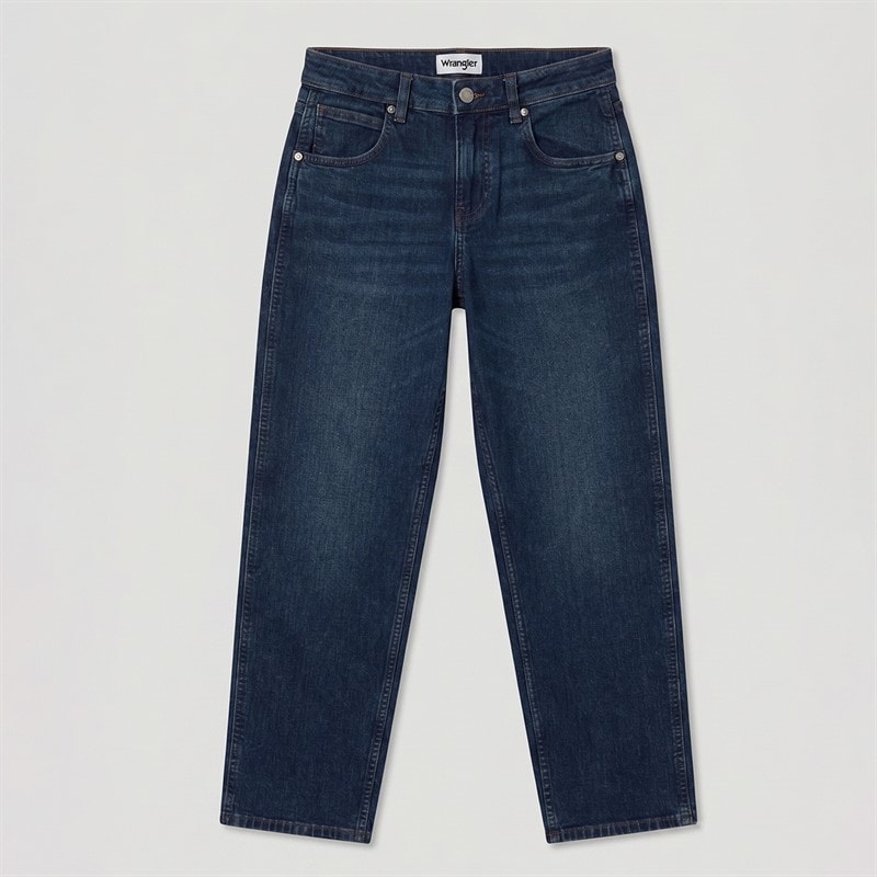 Wrangler Boys Frontier Relaxed Fit Jeans Blue Black